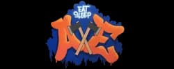 Eat Sleep Axe logo